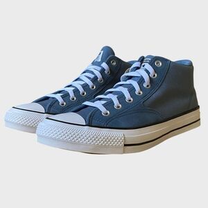 NWB Converse CTAS Malden Street Canvas & Suede Mid Sneakers Sz Men 10 Wm 12 Blue